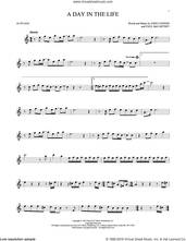 Cover icon of A Day In The Life sheet music for alto saxophone solo by The Beatles, John Lennon and Paul McCartney, intermediate skill level