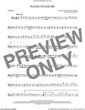 Cover icon of Please Please Me sheet music for trombone solo by The Beatles, John Lennon and Paul McCartney, intermediate skill level
