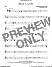 Cover icon of Please Please Me sheet music for horn solo by The Beatles, John Lennon and Paul McCartney, intermediate skill level