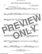 Cover icon of Got To Get You Into My Life sheet music for cello solo by The Beatles, John Lennon and Paul McCartney, intermediate skill level