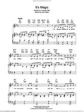 Cover icon of It's Magic sheet music for voice, piano or guitar by Sammy Cahn and Jule Styne, intermediate skill level