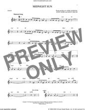 Cover icon of Midnight Sun sheet music for violin solo by Johnny Mercer, Lionel Hampton and Sonny Burke, intermediate skill level