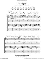 Cover icon of The Pilgrim sheet music for guitar (tablature) by Iron Maiden, Janick Gers and Steve Harris, intermediate skill level
