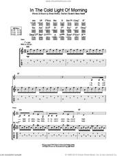 Cover icon of In The Cold Light Of Morning sheet music for guitar (tablature) by Placebo, Brian Molko, Stefan Olsdal and Steve Hewitt, intermediate skill level
