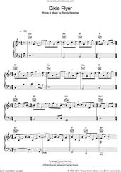 Cover icon of Dixie Flyer sheet music for voice, piano or guitar by Randy Newman, intermediate skill level