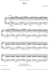 Cover icon of Pern sheet music for piano solo by Yann Tiersen, classical score, intermediate skill level