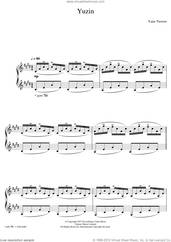 Cover icon of Yuzin sheet music for piano solo by Yann Tiersen, classical score, intermediate skill level
