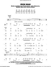 Cover icon of Iron Man sheet music for ukulele (chords) by Black Sabbath, Frank Iommi, John Osbourne, Terence Butler and William Ward, intermediate skill level