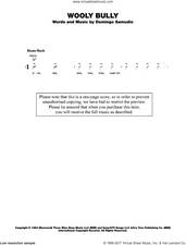 Wooly Bully sheet music download