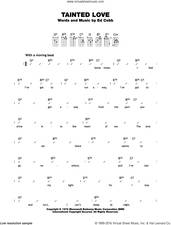 Cover icon of Tainted Love sheet music for ukulele (chords) by Soft Cell, Marilyn Manson and Ed Cobb, intermediate skill level
