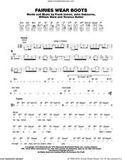 Cover icon of Fairies Wear Boots sheet music for ukulele (chords) by Black Sabbath, Ozzy Osbourne, Terrence Butler, Tony Iommi and William Ward, intermediate skill level
