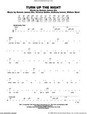 Cover icon of Turn Up The Night sheet music for ukulele (chords) by Black Sabbath, Frank Iommi, Ronnie Dio and Terrence Butler, intermediate skill level