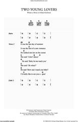 Cover icon of Two Young Lovers sheet music for guitar (chords) by Dire Straits and Mark Knopfler, intermediate skill level