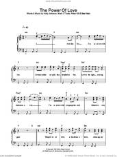 Cover icon of The Power Of Love sheet music for piano solo (beginners) by Peter Gill, Brian Nash and Holly Johnson, beginner piano (beginners)
