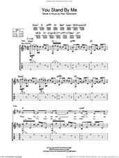 Cover icon of You Stand By Me sheet music for guitar (tablature) by The Who and Pete Townshend, intermediate skill level