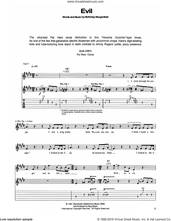 Cover icon of Evil sheet music for guitar (tablature) by Muddy Waters, intermediate skill level