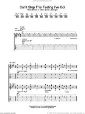 Cover icon of Can't Stop This Feeling I've Got sheet music for guitar (tablature) by Razorlight, Bjorn Agren and Johnny Borrell, intermediate skill level