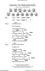 Cover icon of Sailing To Philadelphia sheet music for guitar (chords) by Mark Knopfler, intermediate skill level
