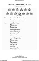 Cover icon of The Trawlerman's Song sheet music for guitar (chords) by Mark Knopfler, intermediate skill level