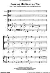 Cover icon of Knowing Me, Knowing You (arr. Berty Rice) sheet music for choir (SSA: soprano, alto) by ABBA, Berty Rice, Benny Andersson, Bjorn Ulvaeus and Stig Anderson, intermediate skill level