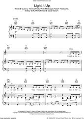 Cover icon of Light It Up (featuring Nyla and Fuse ODG) sheet music for voice, piano or guitar by Major Lazer, Fuse ODG, Nyla, David Malcom, Nailah Thorbourne, Philip Meckseper, Phillip Fender, Sidney Swift and Thomas Wesley Pentz, intermediate skill level