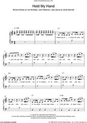 Cover icon of Hold My Hand sheet music for piano solo by Jess Glynne, Ina Wroldsen, Jack Patterson and Janee Bennett, easy skill level