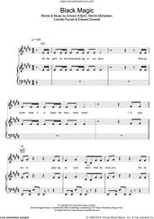 Cover icon of Black Magic sheet music for voice, piano or guitar by Little Mix, intermediate skill level