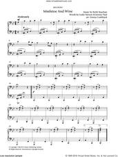Cover icon of Mistletoe And Wine sheet music for piano solo by Cliff Richard, Emma Coulthard, Jeremy Paul, Keith Strachan and Leslie Stewart, intermediate skill level