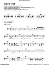 Cover icon of Don't Stop sheet music for piano solo (chords, lyrics, melody) by 5 Seconds of Summer, Calum Hood, Luke Hemmings, Marie Maud Stewart, Michael Busbee and Steve Robson, intermediate piano (chords, lyrics, melody)