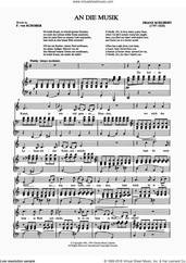 Cover icon of An Die Musik sheet music for voice, piano or guitar by Franz Schubert, Shirley Leah and Franz von Schober, classical score, intermediate skill level