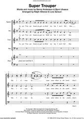 Abba Super Trouper Sheet Music For Choir Pdf I was sick and tired of everything / when i called you last night from [chorus: abba super trouper sheet music for choir pdf