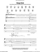 Cover icon of Deep Kick sheet music for guitar (tablature) by Red Hot Chili Peppers, Anthony Kiedis, Chad Smith, David Navarro and Flea, intermediate skill level
