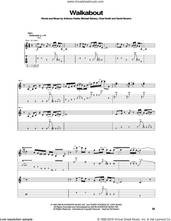 Cover icon of Walkabout sheet music for guitar (tablature) by Red Hot Chili Peppers, Anthony Kiedis, Chad Smith, David Navarro and Flea, intermediate skill level