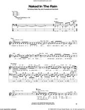 Cover icon of Naked In The Rain sheet music for bass (tablature) (bass guitar) by Red Hot Chili Peppers, Anthony Kiedis, Chad Smith, Flea and John Frusciante, intermediate skill level