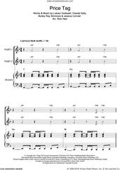 Cover icon of Price Tag (arr. Rick Hein) sheet music for choir by Jessie J, Rick Hein, Bobby Ray Simmons, Claude Kelly, Jessica Cornish and Lukasz Gottwald, intermediate skill level
