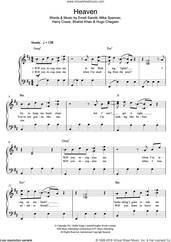 Cover icon of Heaven sheet music for voice and piano by Emeli Sande, Harry Craze, Hugo Chegwin, Mike Spencer and Shahid Khan, intermediate skill level