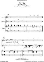 Cover icon of Ho Hey  (arr. Rick Hein) sheet music for choir by The Lumineers, Rick Hein, Jeremy Fraites and Wesley Schultz, intermediate skill level