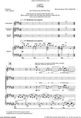 Cover icon of I Pray sheet music for choir by Paul Mealor, classical score, intermediate skill level