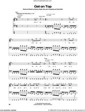 Cover icon of Get On Top sheet music for bass (tablature) (bass guitar) by Red Hot Chili Peppers, Anthony Kiedis, Chad Smith, Flea and John Frusciante, intermediate skill level