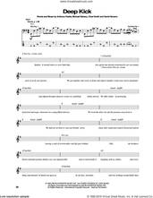 Cover icon of Deep Kick sheet music for bass (tablature) (bass guitar) by Red Hot Chili Peppers, Anthony Kiedis, Chad Smith, David Navarro and Flea, intermediate skill level