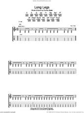 Cover icon of Long Legs sheet music for guitar (tablature) by The Magic Numbers and Romeo Stodart, intermediate skill level