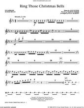 Cover icon of Ring Those Christmas Bells sheet music for orchestra/band (xylophone) by Marvin Fisher, Ryan Murphy, Peggy Lee and Gus Levene, intermediate skill level