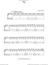 Cover icon of Fly sheet music for piano solo by Ludovico Einaudi, classical score, intermediate skill level