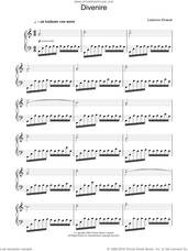 Cover icon of Divenire sheet music for piano solo by Ludovico Einaudi, classical score, intermediate skill level