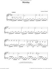 Cover icon of Monday sheet music for piano solo by Ludovico Einaudi, classical score, intermediate skill level