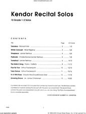 Cover icon of Kendor Recital Solos - Tuba - Solo Book sheet music for tuba solo, intermediate skill level