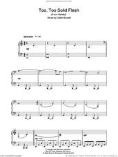 Cover icon of Too Too Solid Flesh (from Hamlet) sheet music for piano solo by Carter Burwell, intermediate skill level