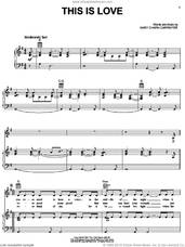 Cover icon of This Is Love sheet music for voice, piano or guitar by Mary Chapin Carpenter, intermediate skill level