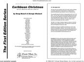 Cover icon of Caribbean Christmas (COMPLETE) sheet music for jazz band by Doug Beach and George Shutack, intermediate skill level