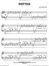 Cover icon of Drifting sheet music for piano solo by Suzanne Ciani, intermediate skill level